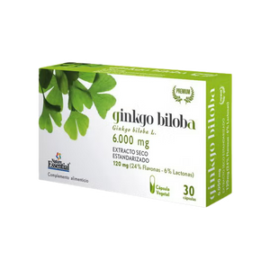 Ginkgo Biloba 6000mg. 30 vegs. caps. Ginkgo Biloba 6000mg. 30 vegs. caps.