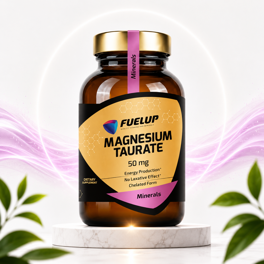 Magnesium Taurate 50mg, 120 tabs.