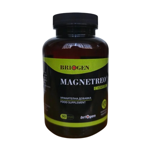Магнезий Треонат с Комплекс BriOgen® 90caps.