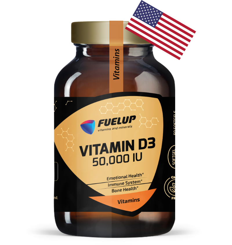Vitamin D3 50,000 IU, 50 softgels
