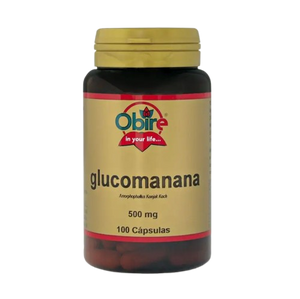 Glucomannan 500mg , 100 Caps.