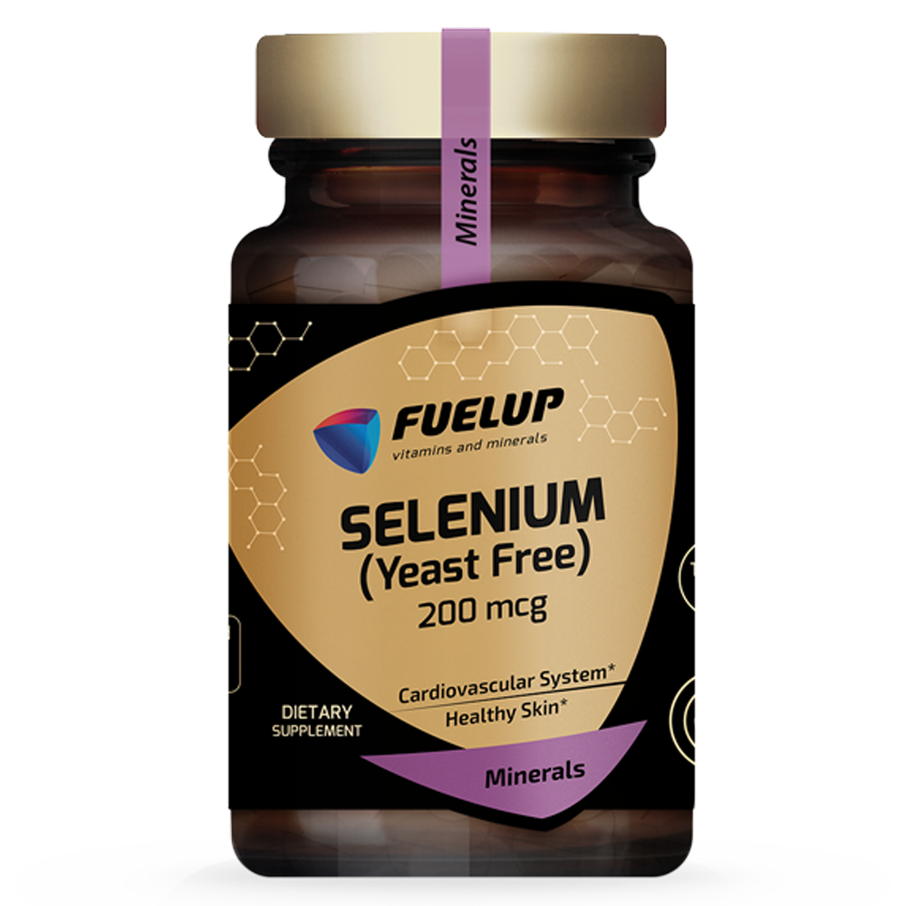 Selenium (Yeast Free) 200 mcg, 100 tabs